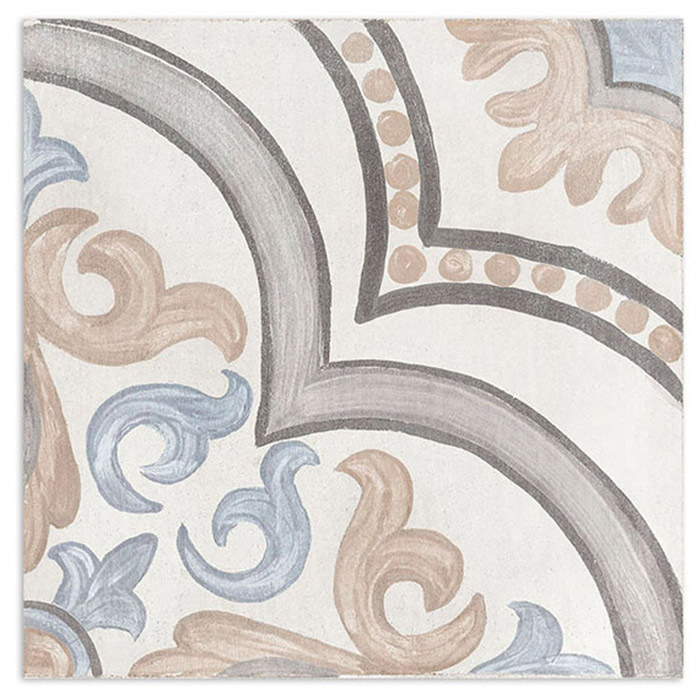 Azulejo hidráulico Adobe decor daiza ivory