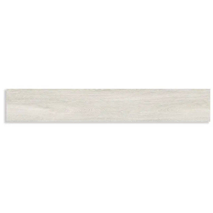 Aspen Cris White 19.4X120 Mate Rec Azulejo porcelánico efecto madera