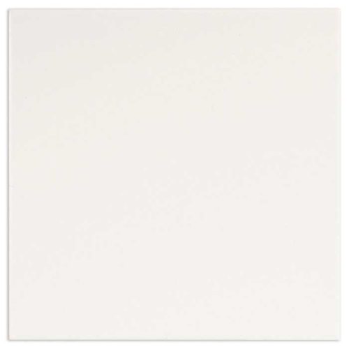 Azulejo blanco para cocinas Atelier Rib White 20x20 Mate