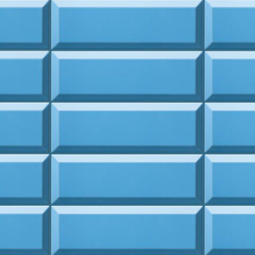 azulejo biselado 10x30 MAR BRILLO