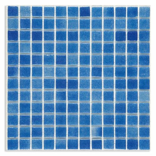 gresite 31.6x31x6 en color azul mediterráneo Bruma azule mediterraneo
