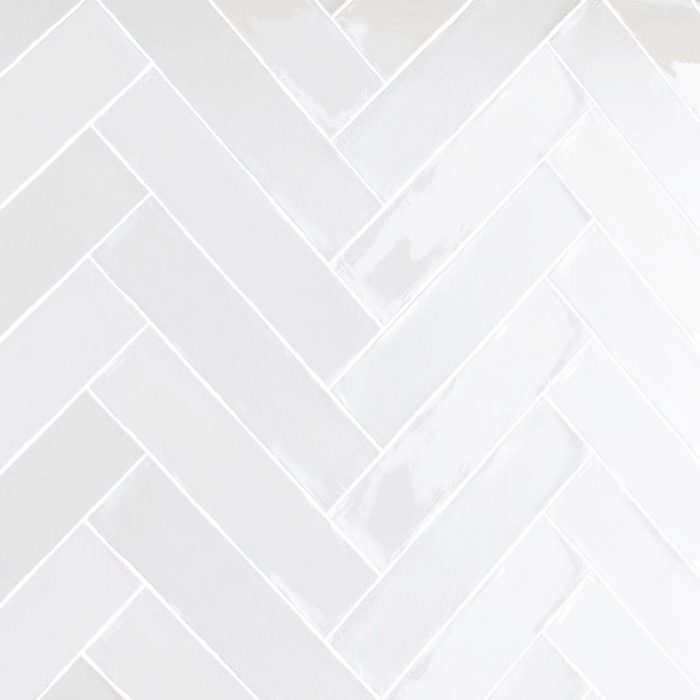 Ideas de alicatado azulejo metro blanco Colonial White de Cifre