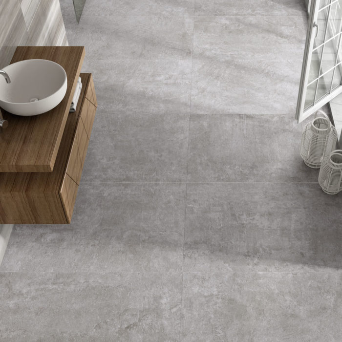 suelo ceramico cemento gris 60x120 devon