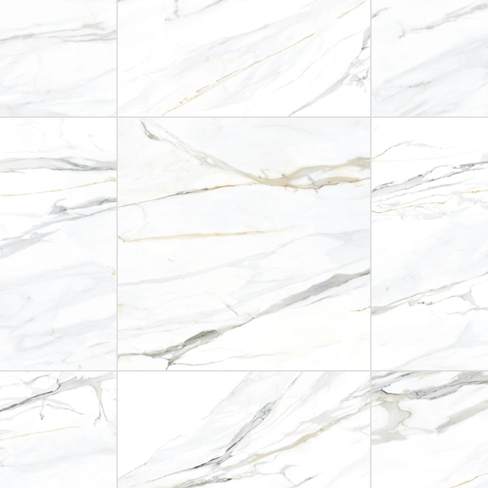 suelo ceramico marmol EMPORIO WHITE 120X120 MATE REC