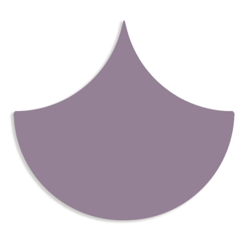 Azulejo escama lila Escama Violet 15.5x17 Mate