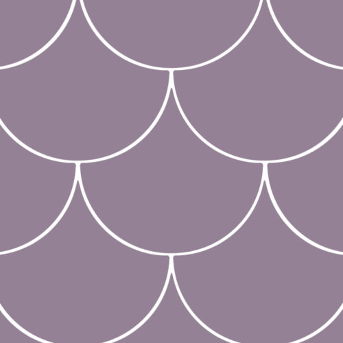 Azulejos escamas de pez Escama Violet 15.5x17 Mate
