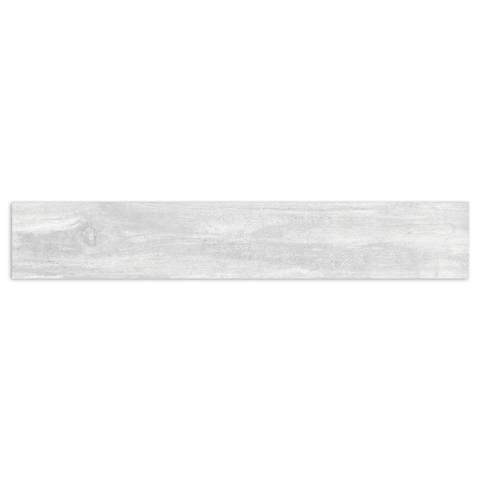 Baldosa imitación madera FOSSIL WHITE 20X120 MATE REC