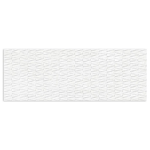 azulejo de pasta blanca imitación cemento Grunge Peak White 32x90 Mate Rec