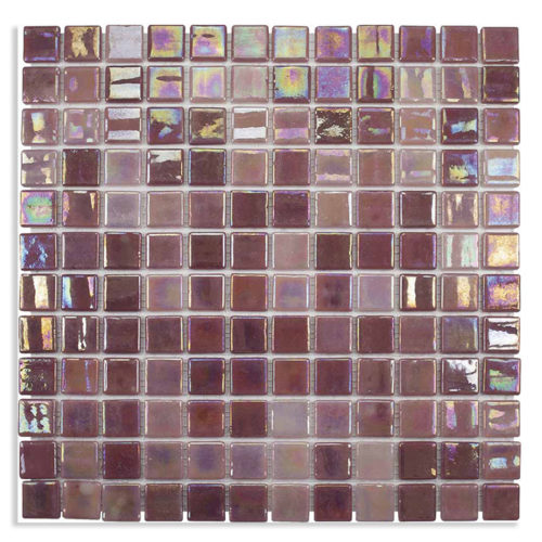azulejo mosaico ACQUARIS CARMIN 31.6X31.6 (2.5X2.5) BRILLO