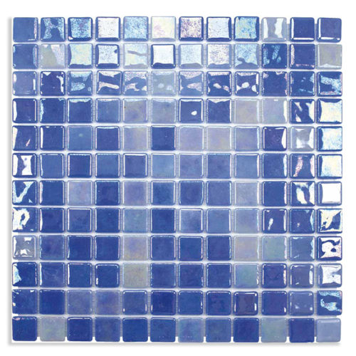 azulejo mosaico ACQUARIS CELESTE 31.6X31.6 (2.5X2.5) BRILLO