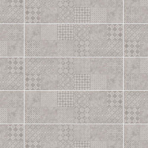 azulejo imitación piedra en color gris Kliff Syrma Greige 25x75 Mate