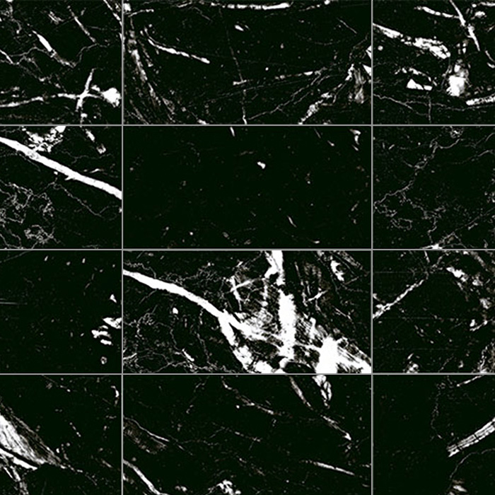 azulejos efecto marmol negro NERO MARQUINA 7.5X15 BRILLO