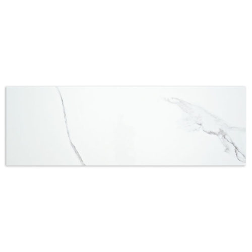 azulejo efecto marmol blanco Pune Blanco 33,3X100 Brillo