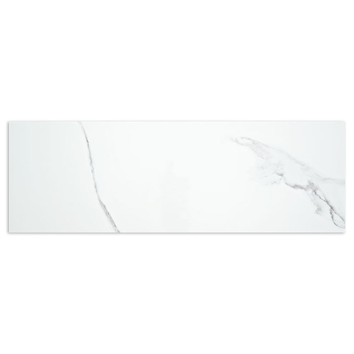 azulejo efecto marmol blanco Pune Blanco 33,3X100 Brillo