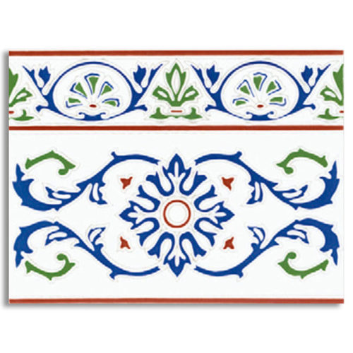 Azulejo Toledo Cenefa 45 15x20 Brillo para cocinas y baños. Venta online