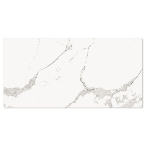 azulejos para cocinas efecto marmol Torano White 45x90 Mate Rec