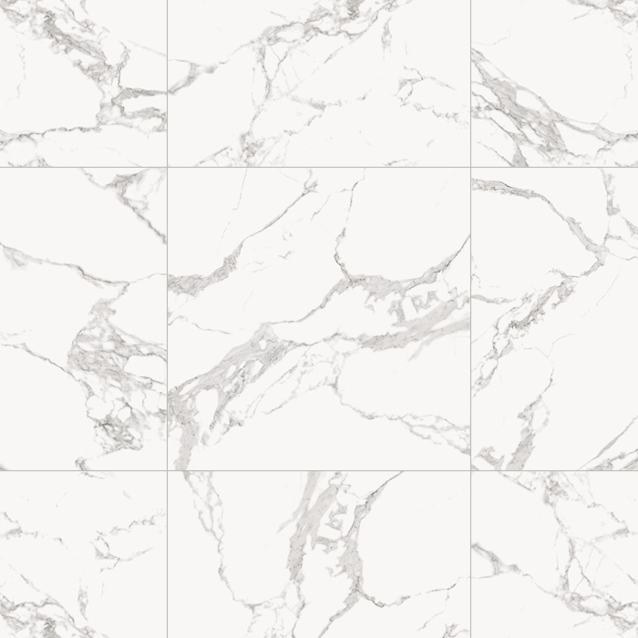 Suelos porcelánicos imitación marmol Torano White 60x60 Mate Rec