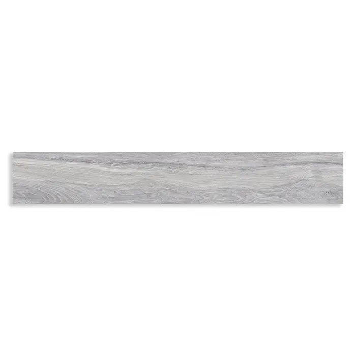 Baldosa efectto madera Verbier 19.5x121.5 Ash Antideslizante Suave